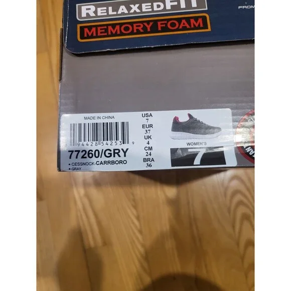 Skechers Work Cessnock Carrboro 77260 Women’s 7 M Black Slip Resistant Shoe New - Picture 8 of 8